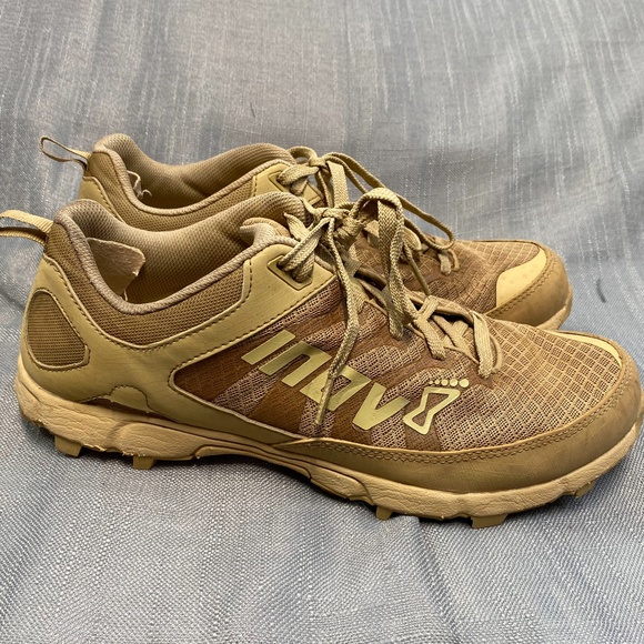 Inov-8 Unisex Roclite 295 Brown Running Shoes Sneakers Size M 10.5 W 12 | Color: Brown | Size: 10.5 | Perlaswarehouse's Closet